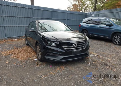 2015 Hyundai Sonata Sport z USA, uszkodzony, nr VIN 5NPE34AF8FH051801